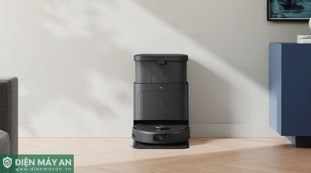 Robot hút bụi lau nhà Ecovacs N30 PRO OMNI - Đen